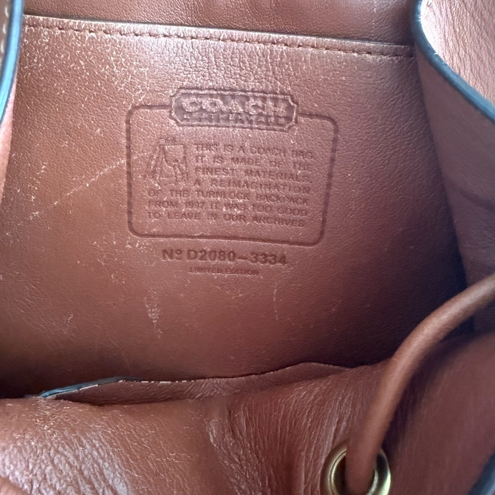 Coach Backpack with The Turnlock - Picture 10 of 15